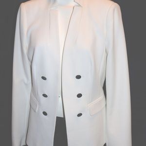 WHBM white jacket